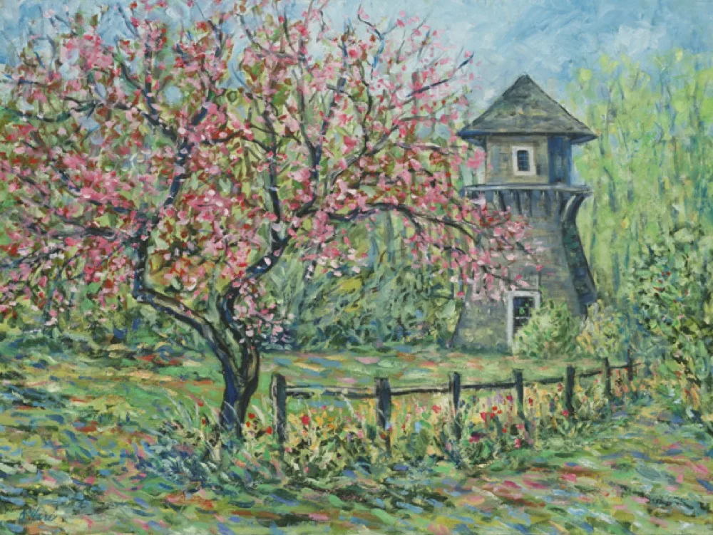 Otis Mill, an oil painting by Kevin O'Hare